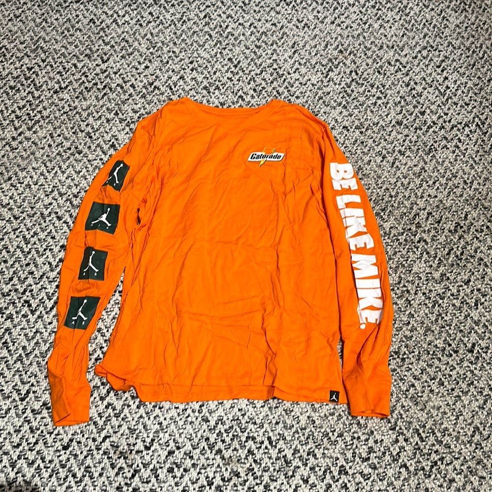Jordan Gatorade Long Sleeve Tee Large